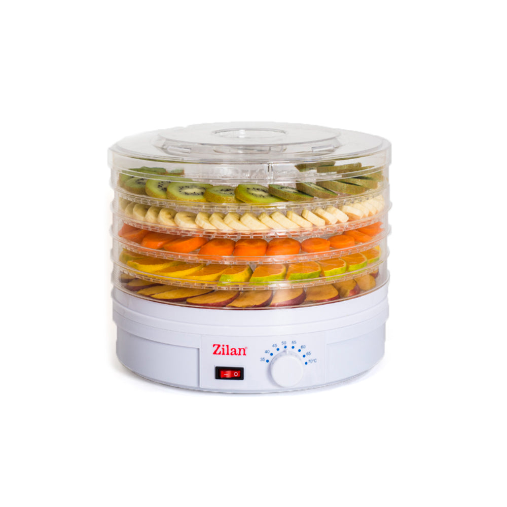 Zilan Food Dehydrator 5 Trays 245W Adjustable Temp